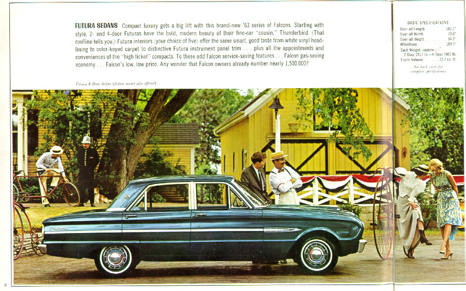 1963 Ford Falcon Brochure Page 9